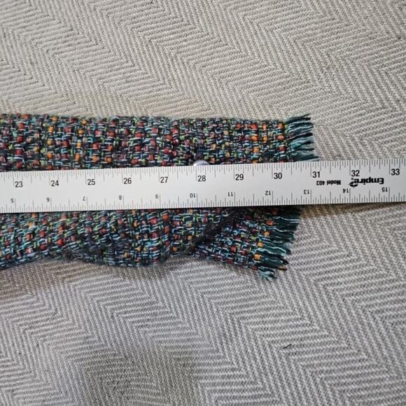 Rafaella Women's Size 8 Wool Blend Long Sleeve 3 Buttons Up Blazer Jacket Chunky - Picture 12 of 16